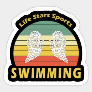 Swimming Sticker